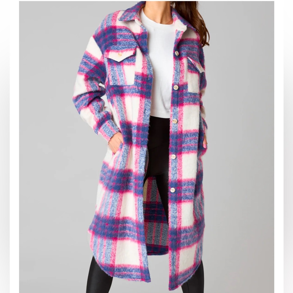 Ellison Boysenberry Shacket